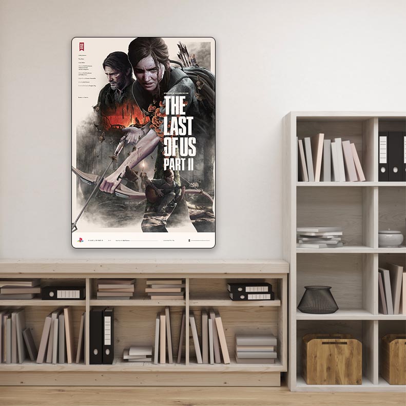 متال پوستر طرح آخرین ما (The Last of Us)