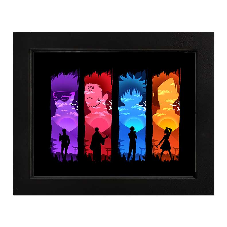 تابلو بک لایت جوجوتسو کایسن - Jujutsu Kaisen